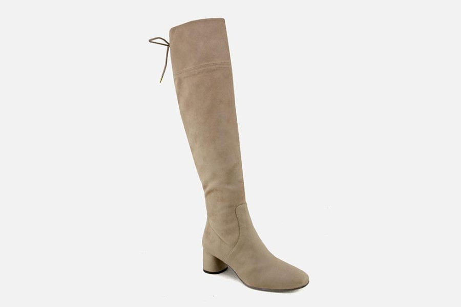 Women Pedro Miralles | Pedro Miralles - Fedora Sandy Stretch Boots On Labotte