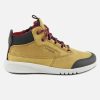 Boys Geox | Geox - Aeranter Abx Ocra Lace-Up Boots On Labotte