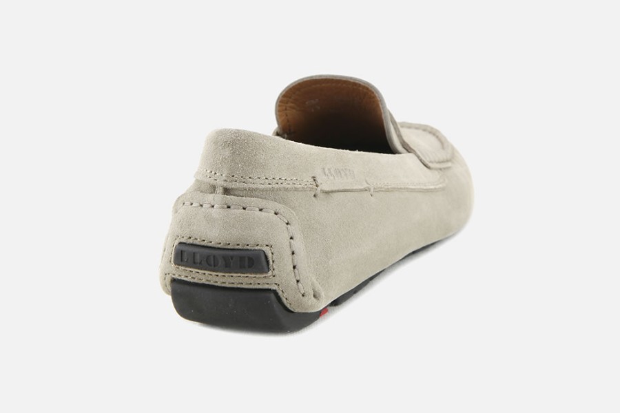 Men LLOYD | Lloyd - Emidio Stone Loafers On Labotte