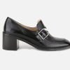Women Brunate | Brunate - Benevent Lack Black Loafers On Labotte