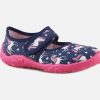 Girls Superfit | Superfit - Feerie Bleu Et Rose Low Slippers On Labotte
