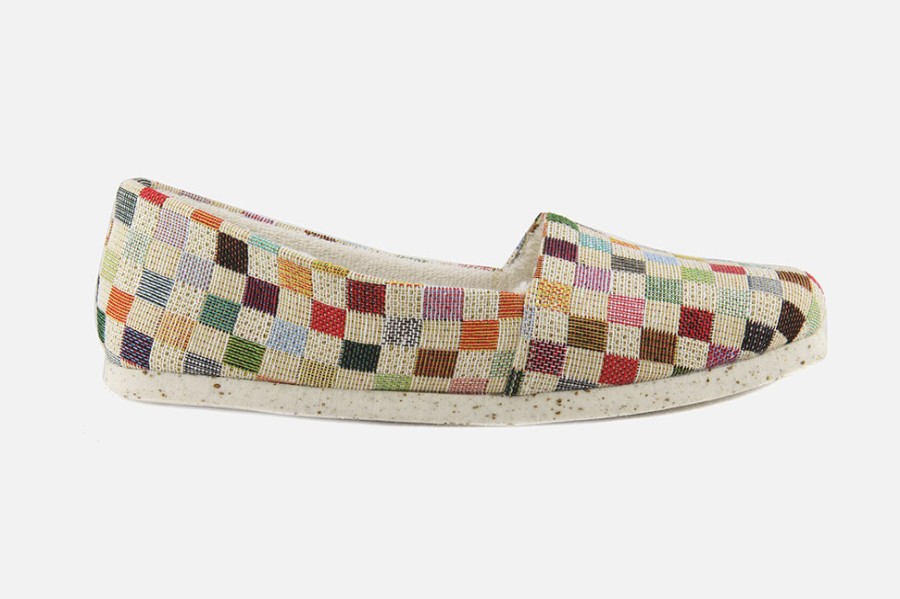 Women Exquise | Exquise - Luz Damier Low Slippers On Labotte