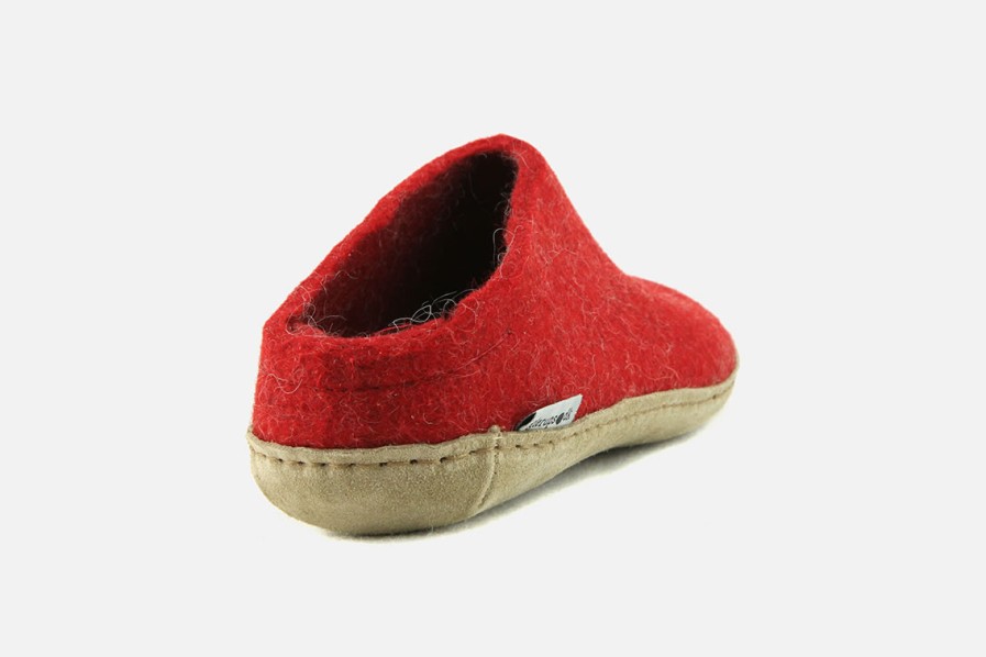 Women Glerups | Glerups - Glad Rouge Low Slippers On Labotte