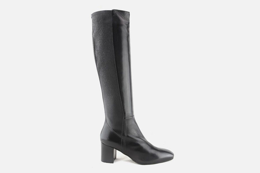 Women Lorenzo Masiero | Lorenzo Masiero - Latina Black Boots On Labotte