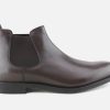Men Fratelli Rossetti | Fratelli Rossetti - Rome Brown Antic Ankle Boots On Labotte