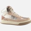 Girls Romagnoli | Romagnoli - Ozzyta Rosa Glitter Lace-Up Boots On Labotte