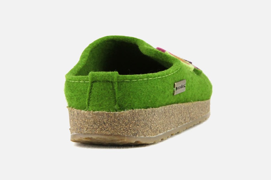 Women Haflinger | Haflinger - Patchou Kiwi Clogs On Labotte