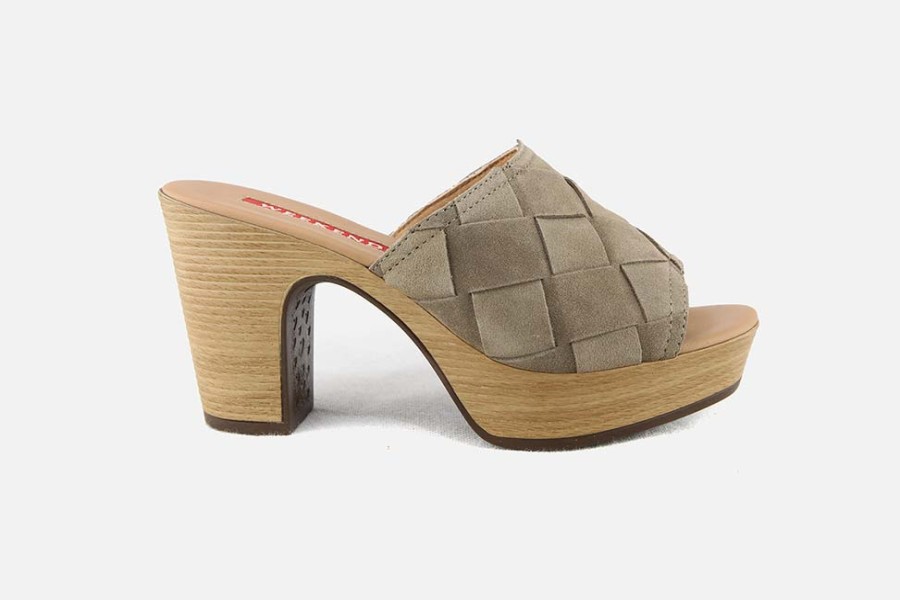 Women Weekend | Weekend - Walthea Marron Sandals On Labotte