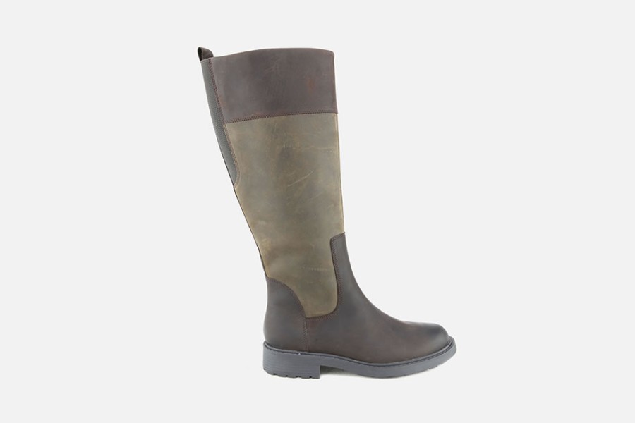 Women Clarks | Clarks - Orinoco 2 Hi Dark Brown Boots On Labotte