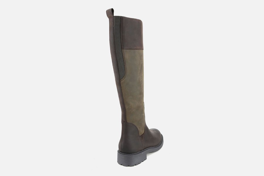 Women Clarks | Clarks - Orinoco 2 Hi Dark Brown Boots On Labotte