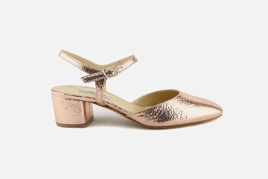 Women Cervone | Cervone - Cassiopee Blush Pumps On Labotte