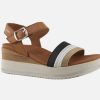 Women Mephisto | Mephisto - Sheryl Brandy Sandals On Labotte