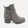 Women Paula Urban | Paula Urban - Monterey Choco Vintage Ankle Boots On Labotte