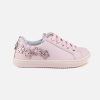 Girls Romagnoli | Romagnoli - Opaline Rosa Lace-Up Shoes On Labotte