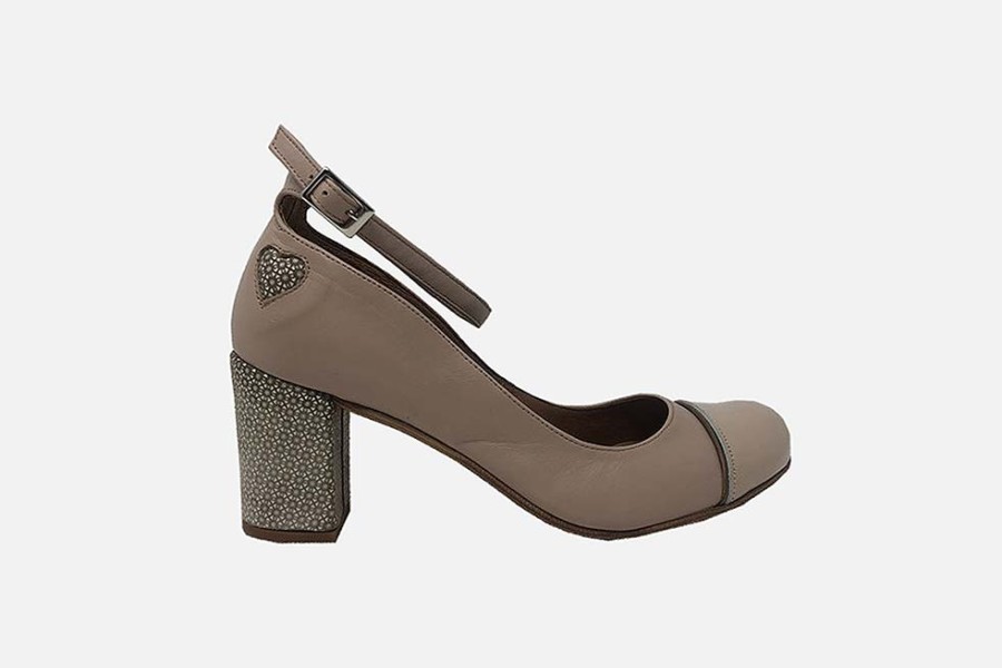 Women Nemonic | Nemonic - Nakoeur Blush Pumps On Labotte
