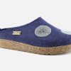 Women Haflinger | Haflinger - Spiro Bleu Clogs On Labotte