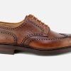 Men Crockett & Jones | Crockett & Jones - Pembroke Tan Derbies On Labotte