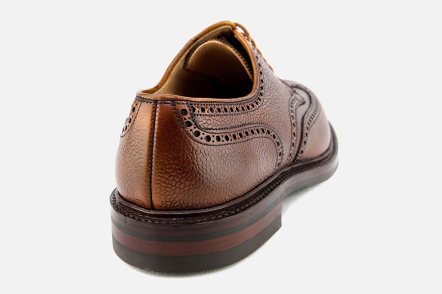 Men Crockett & Jones | Crockett & Jones - Pembroke Tan Derbies On Labotte