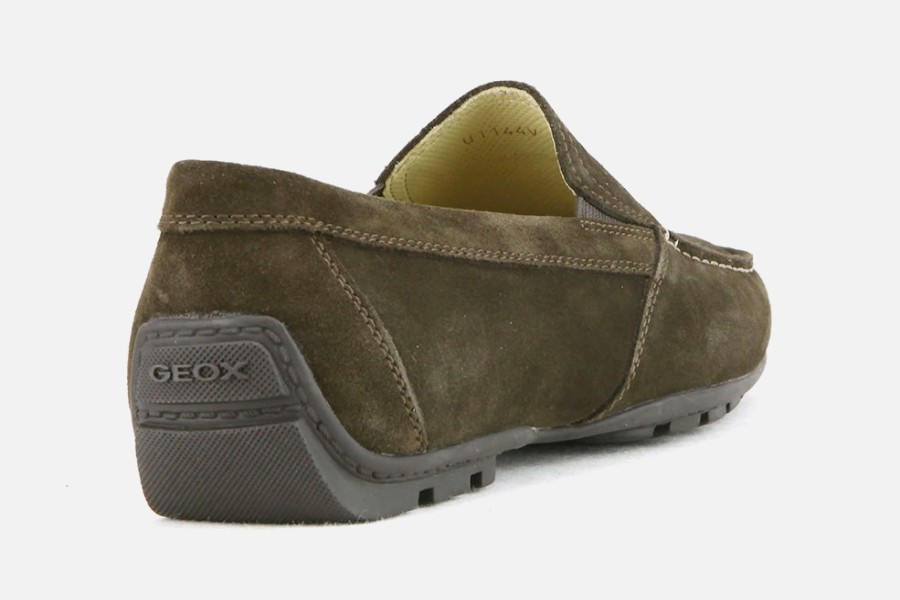 Men Geox | Geox - Moner D Cafe Loafers On Labotte
