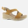 Women Dorking | Dorking - Caprice Camel Sandals On Labotte