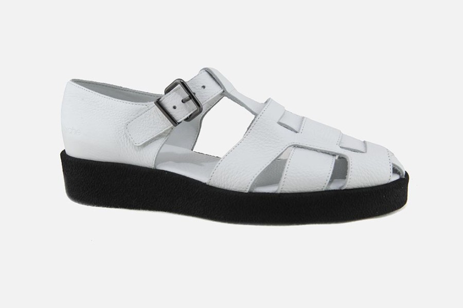 Women Arche | Arche - Comaya Blanc Sandals On Labotte