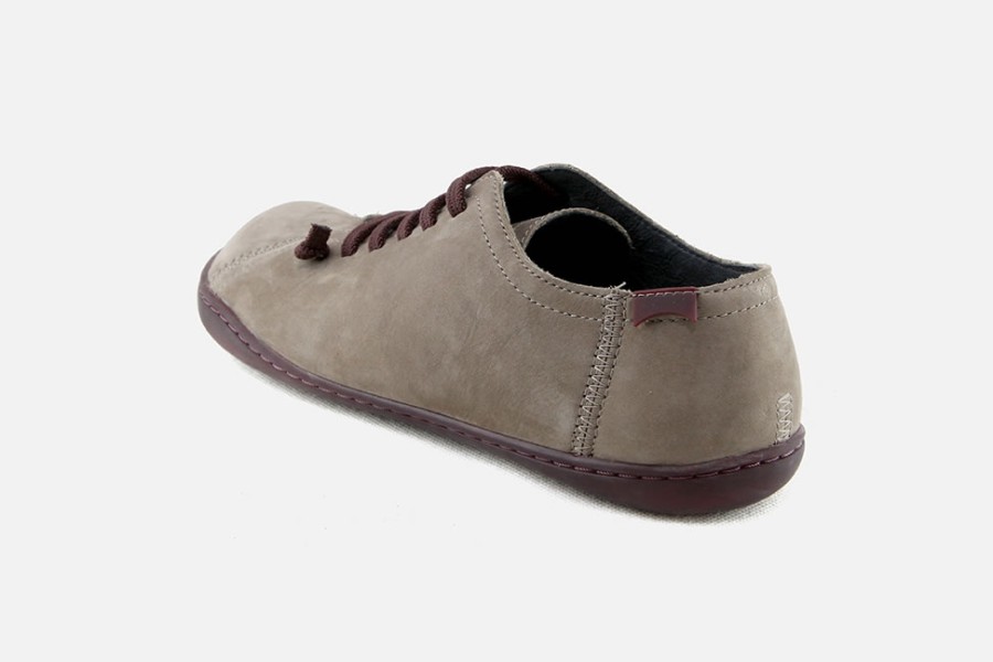 Women Camper | Camper - Caminar Taupe Cola Sneakers On Labotte