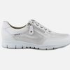 Women Mephisto | Mephisto - Ylona White Sneakers On Labotte