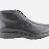 Men Hogan | Hogan - Hogan H304 Black Lace-Up Boots On Labotte