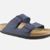 Women Birkenstock | Birkenstock - Arizona Bf Regular Blue Sandals On Labotte