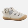 Girls Bellamy | Bellamy - Faustine Ivoire Sandals On Labotte