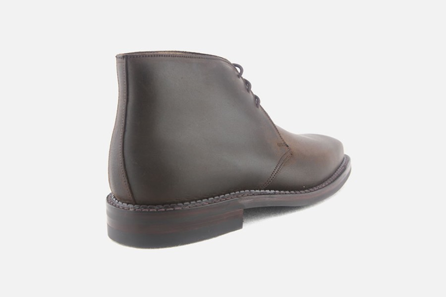 Men Crockett & Jones | Crockett & Jones - Molton Dark Brown Lace-Up Boots On Labotte