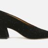 Women Audley | Audley - Sevilla Noir Splash Pumps On Labotte