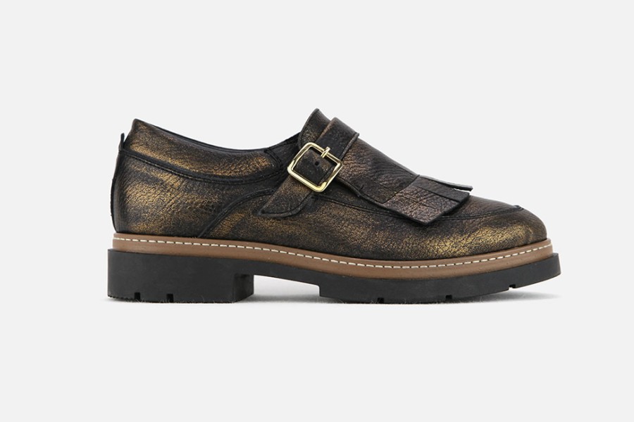 Women DLSport | Dlsport - Downing Bronze Loafers On Labotte