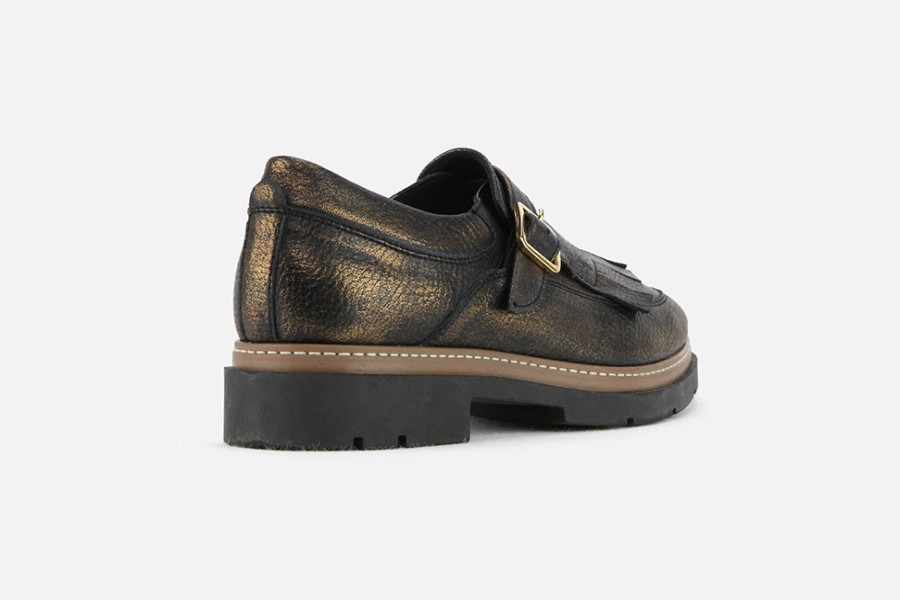 Women DLSport | Dlsport - Downing Bronze Loafers On Labotte