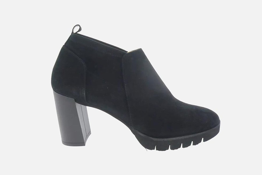 Women Brunate | Brunate - Beaupuy Noir Ankle Boots On Labotte