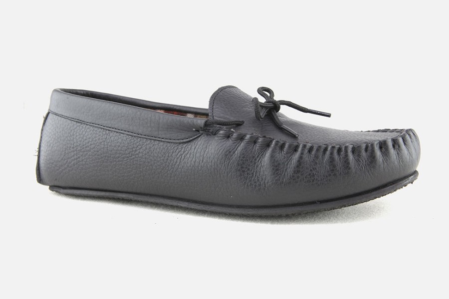Men Draper | Draper - Rex Black Low Slippers On Labotte