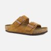 Girls Birkenstock | Birkenstock - Arizona Kids Mink Sandals On Labotte