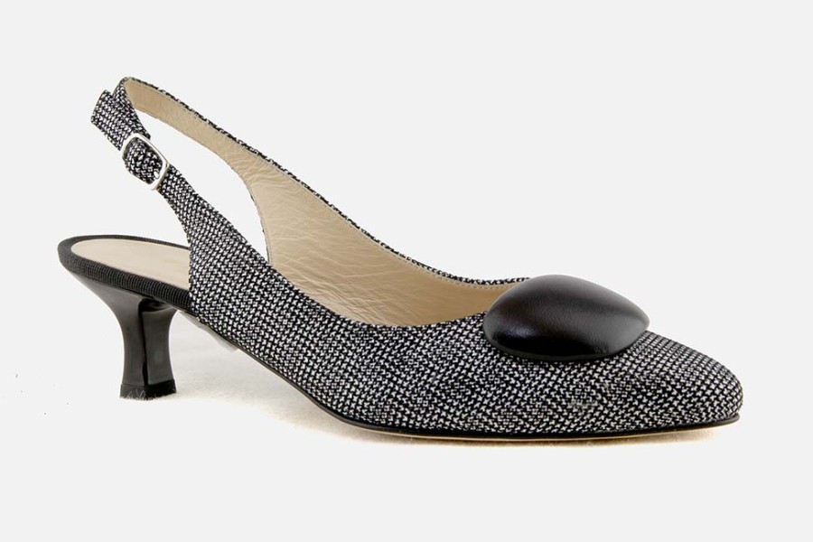Women Brunate | Brunate - Byzantine Noir Pumps On Labotte