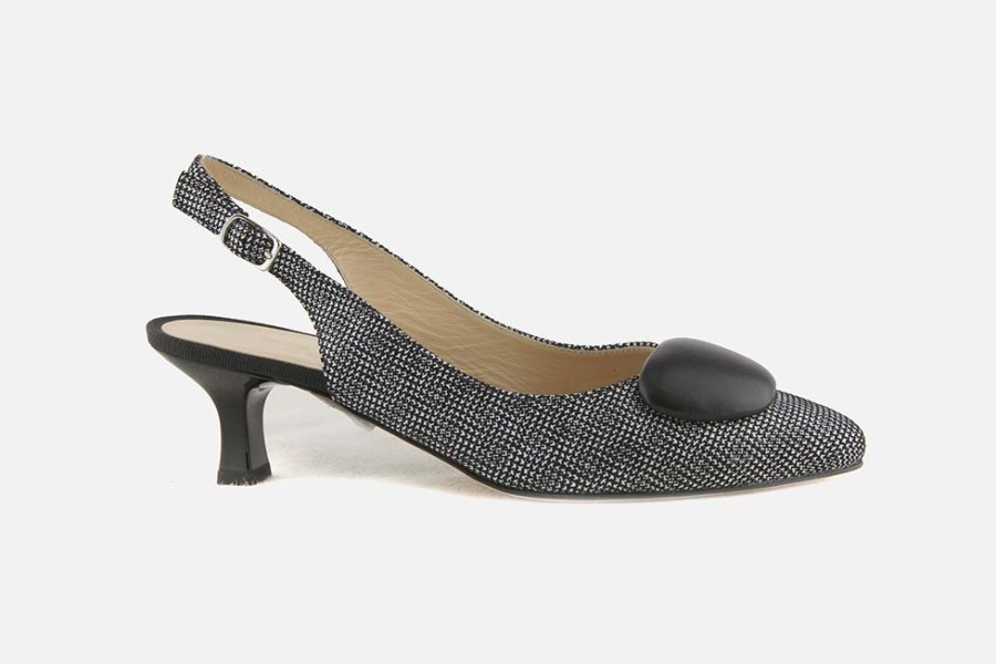 Women Brunate | Brunate - Byzantine Noir Pumps On Labotte