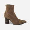Women Brunate | Brunate - Balsamic Tabacco Ankle Boots On Labotte