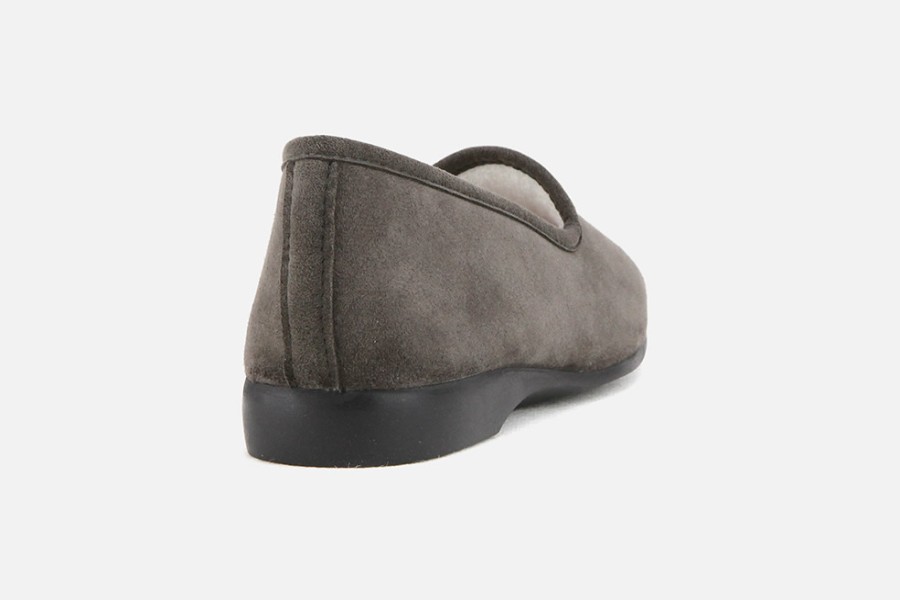 Women Exquise | Exquise - Dream Grey Low Slippers On Labotte