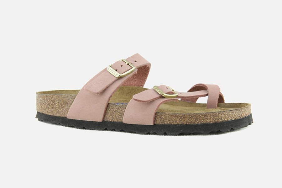 Women Birkenstock | Birkenstock - Mayari Sfb Old Rose Sandals On Labotte