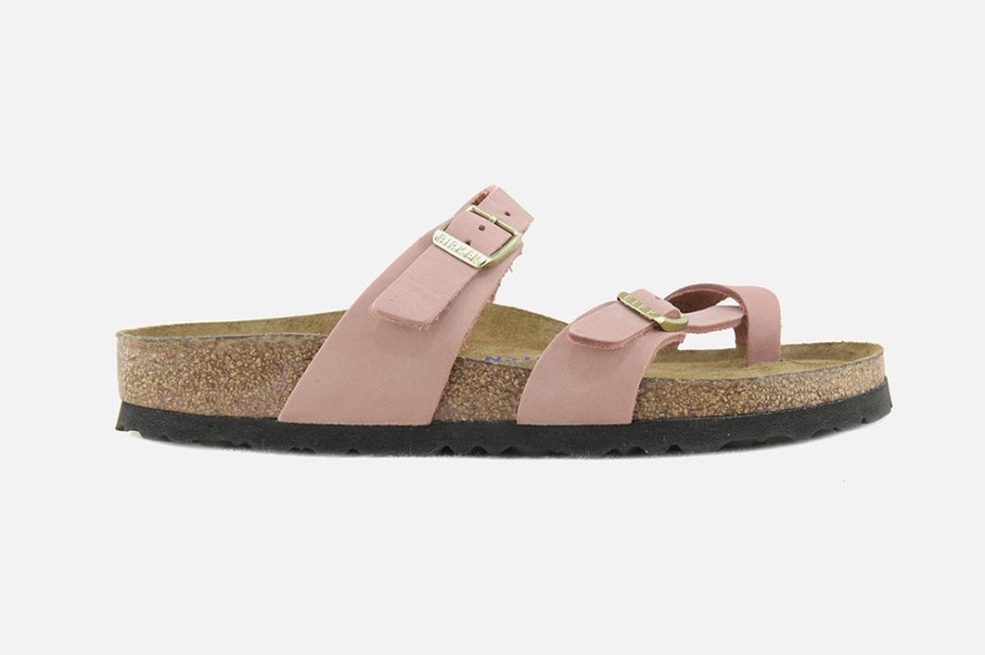 Women Birkenstock | Birkenstock - Mayari Sfb Old Rose Sandals On Labotte