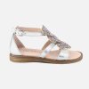 Girls Acebos | Acebos - Atout Silver Sandals On Labotte