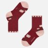 Girls Falke | Falke - Garden Glitter Berry Socks On Labotte
