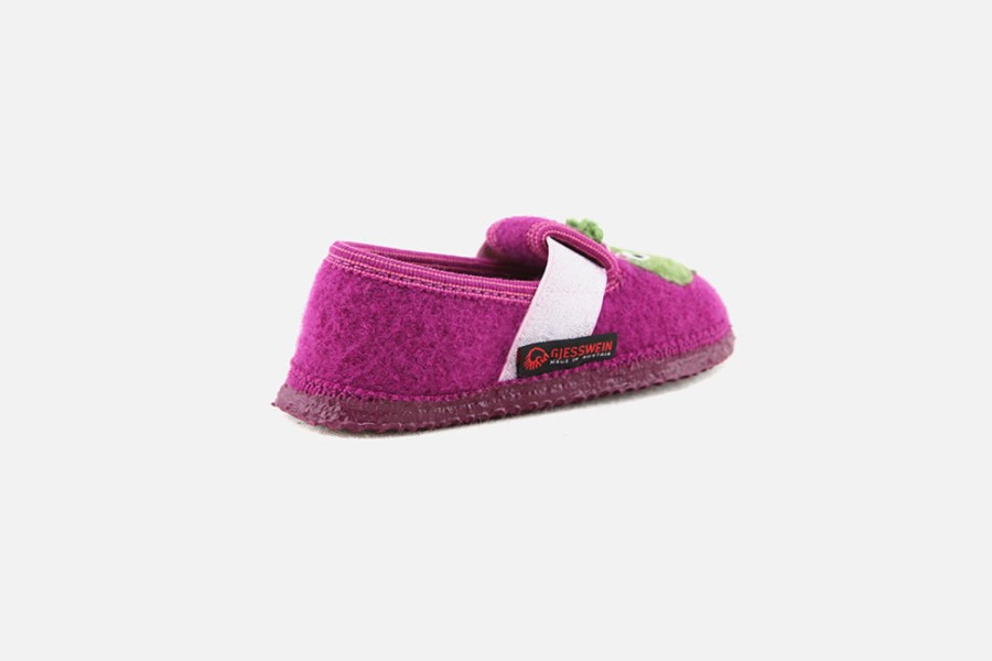Girls Giesswein | Giesswein - Mille Pattes Berry Low Slippers On Labotte