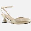 Women Noa Harmon | Noa Harmon - Nabichette Metallic Pumps On Labotte