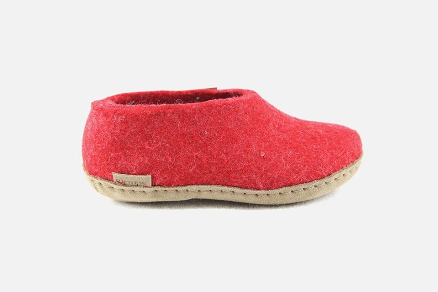 Girls Glerups | Glerups - Gladinou Tomato Low Slippers On Labotte
