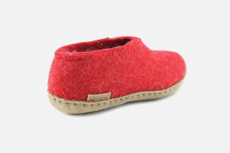 Girls Glerups | Glerups - Gladinou Tomato Low Slippers On Labotte