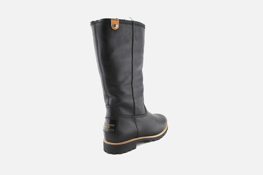 Women Panama Jack | Panama Jack - Bambina Travel Noir Igloo Boots On Labotte
